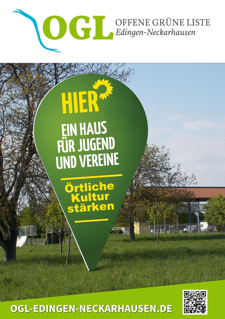 Wahlplakate Ogl Offene Grune Liste Edingen Neckarhausen