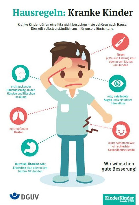 Infektionsschutz in der KiTa - Ev. Kindertagesstätte Regenbogen in