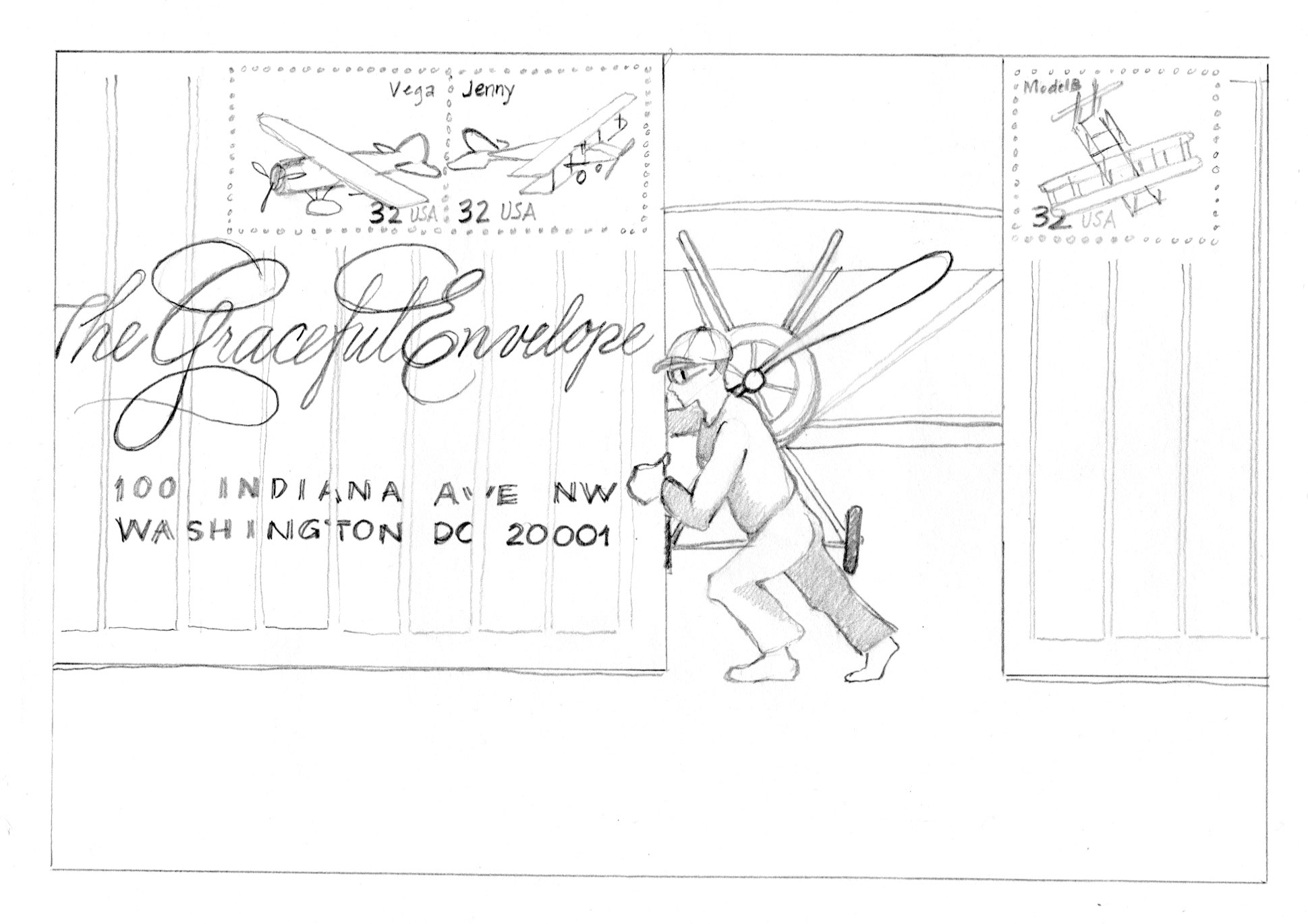 The Graceful Envelope Contest 2017 Hannah Holder calligraphy