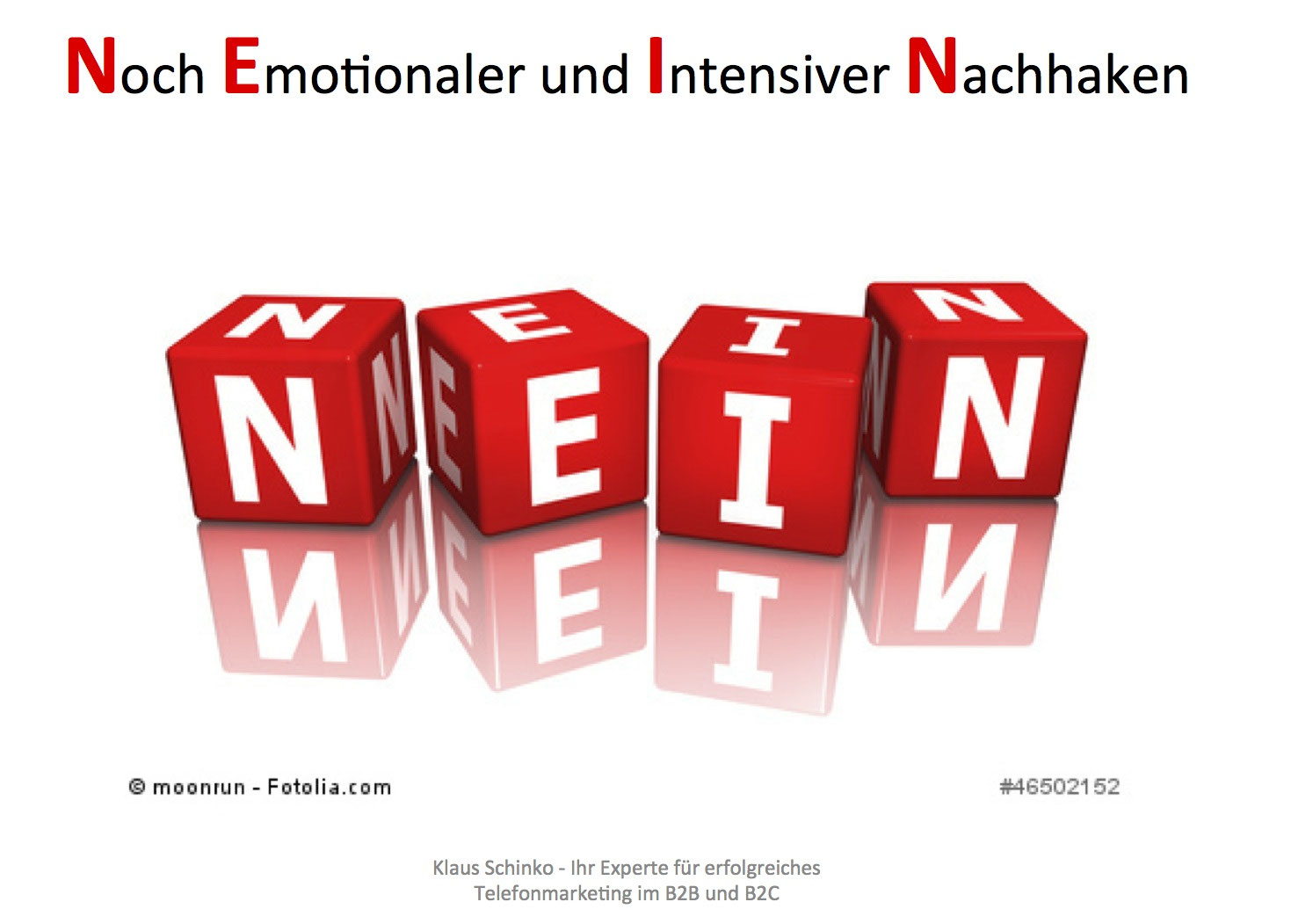 Verbindlichkeit am Telefon Klaus Schinko UmsatzCoach und PraxisVerkaufsTrainer für