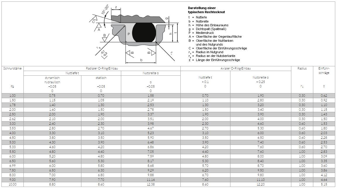 Einbaumaße ORinge DTCenter e.U.