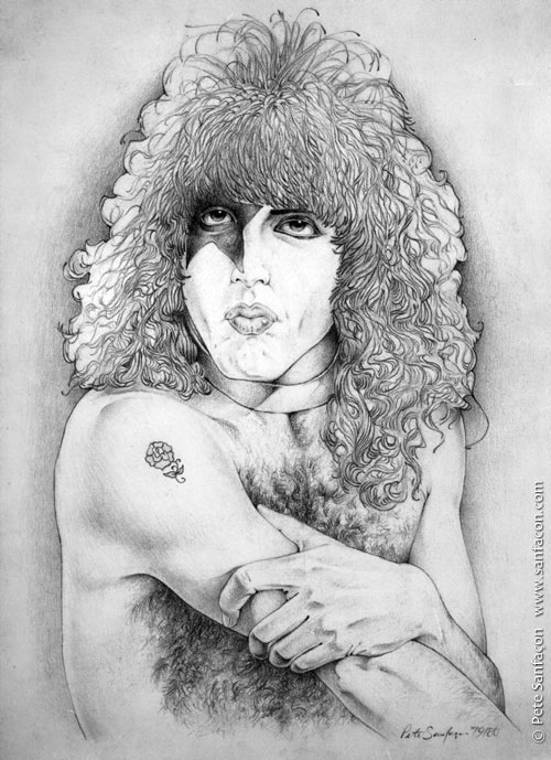 disegno di Paul Stanley
