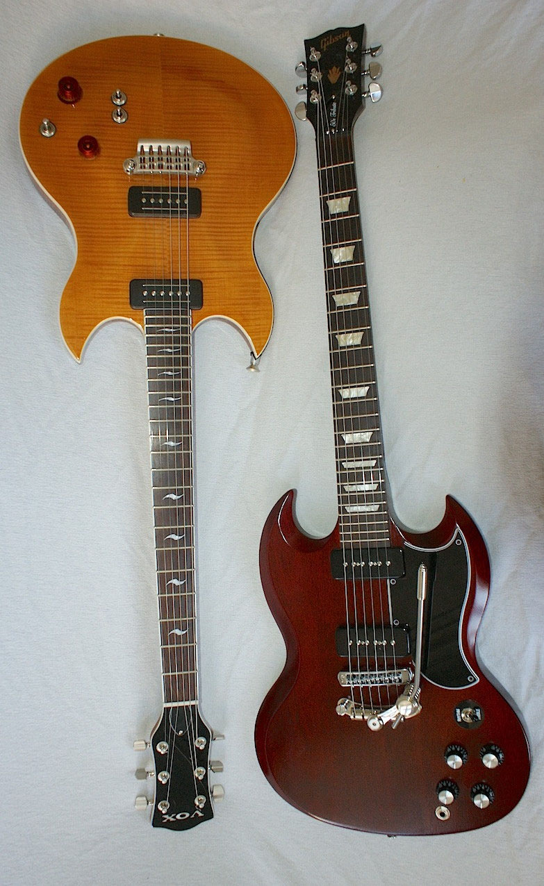 VOX SDC-55 エレキギター レッド VOX SDC-55 エレキギター レッド 楽器