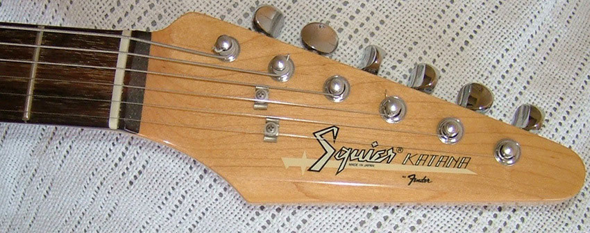 My Fender Katana Project Modifying Or Horrifying And My Squier Katana Guitarfritzs Jimdo Page