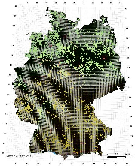 Verbreitung von Reptilien und Amphibien in Deutschland (*) - Mareike