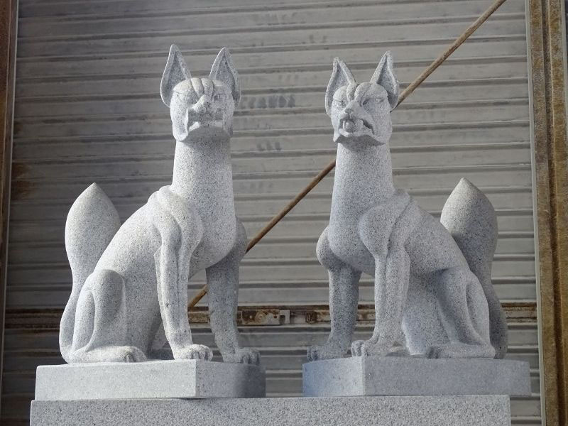 お稲荷様には専用の神棚を設置します 神棚の販売 製作 設置なら福岡の伝統風水オフィス大渓水