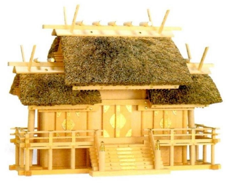 茅葺き屋根 陳列棚の飾り 稲家屋根 【公式通販】