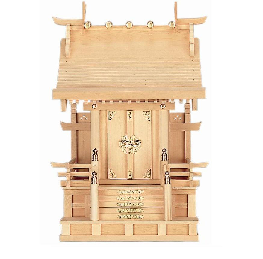 大きな木製(34cm以上)の御神札を収納できる神棚 - 神棚の販売 大きな木製(34cm以上)の御神札を収納できる神棚 - 神棚の販売