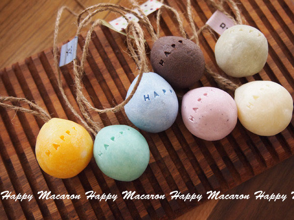 12 チャリティ石けん ハッピーエッグ Happy Macaron 手作り石けんのhp ブログ