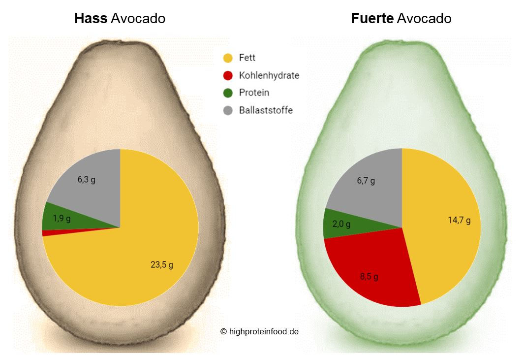 Superfood Avocado highproteinfood.de