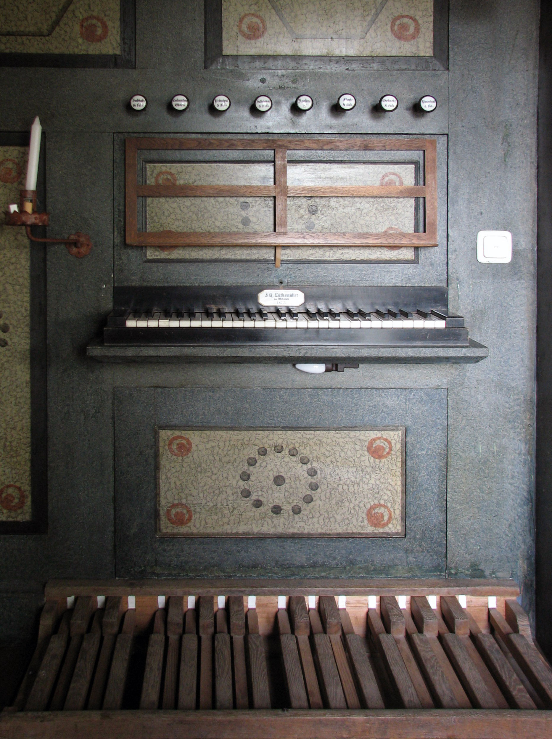 Lennewitz (ev. Kirche) Orgellandschaft Brandenburg