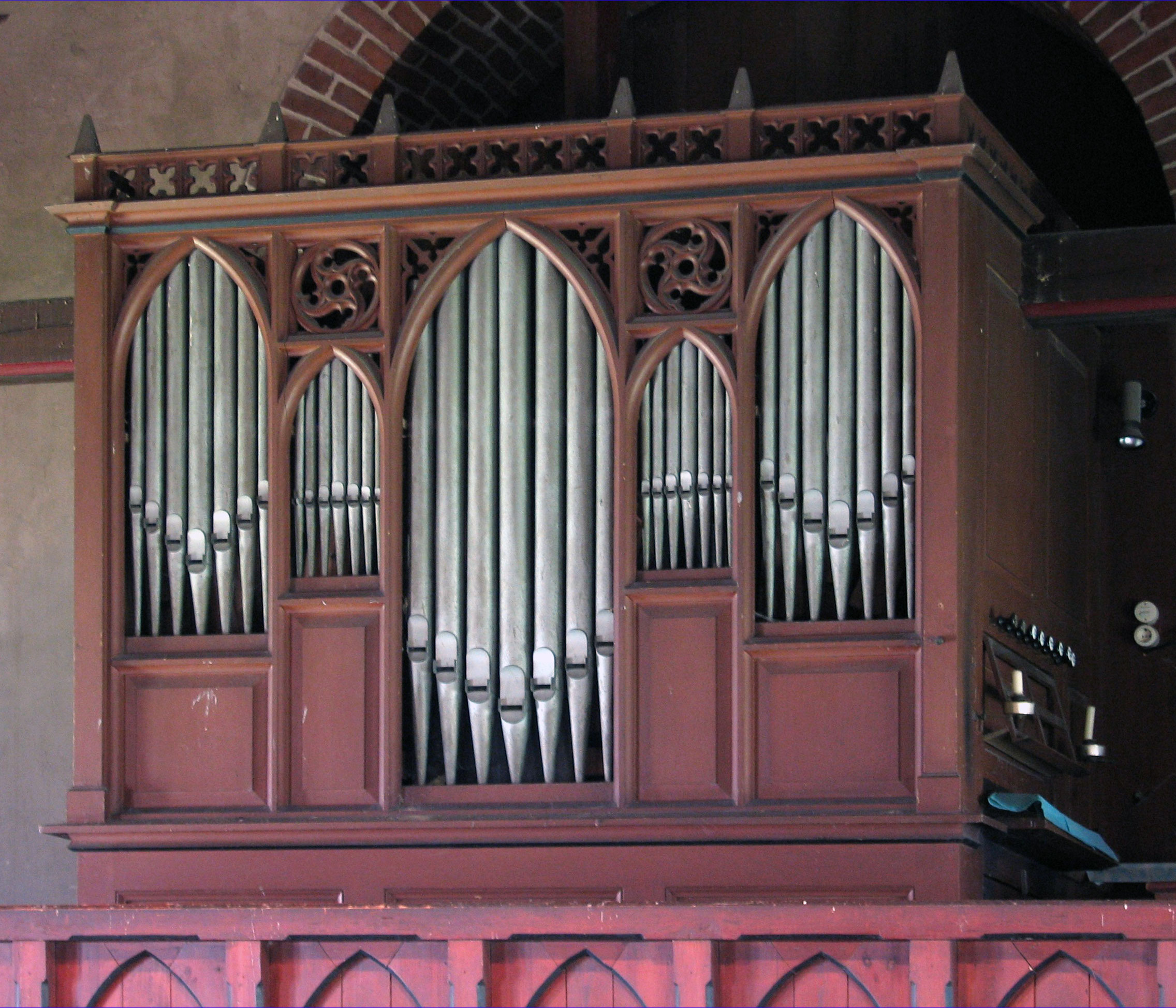 Klein Lüben (ev. Kirche) Orgellandschaft Brandenburg