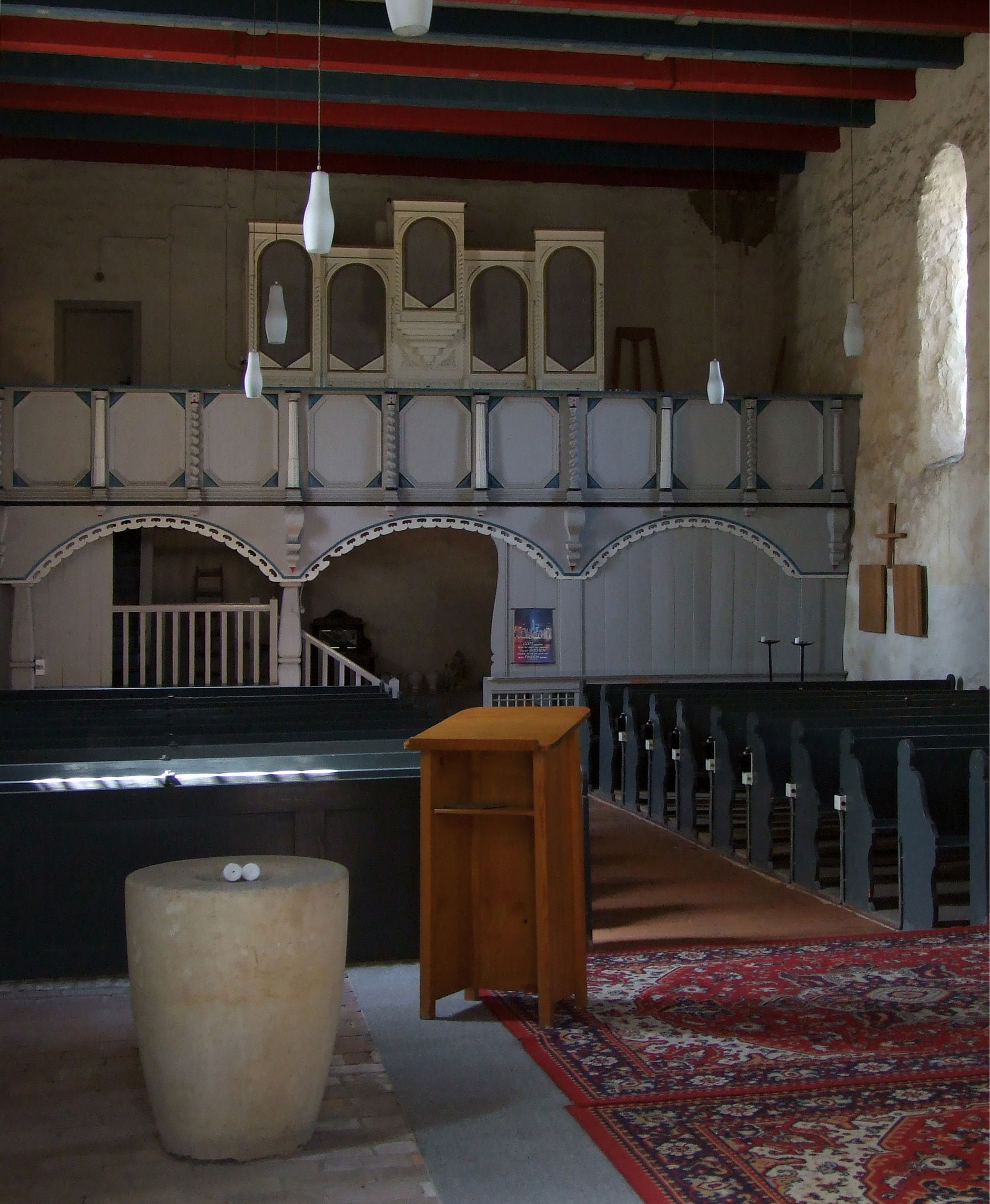 Eickstedt (ev. Dorfkirche) Orgellandschaft Brandenburg