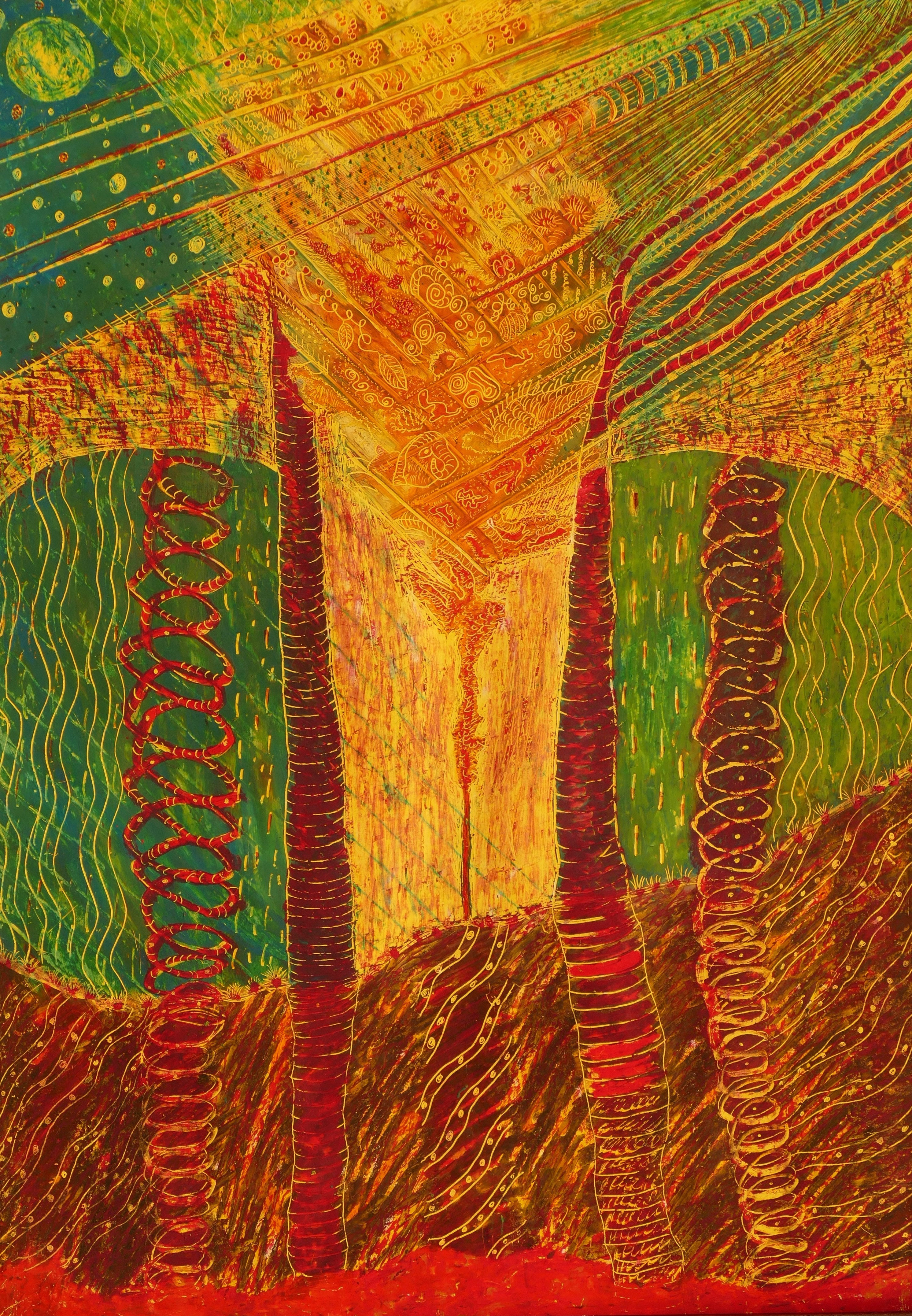 Anja Peschel Quelle Der Energie Maria Trautmann Bilder Und Skulpturen