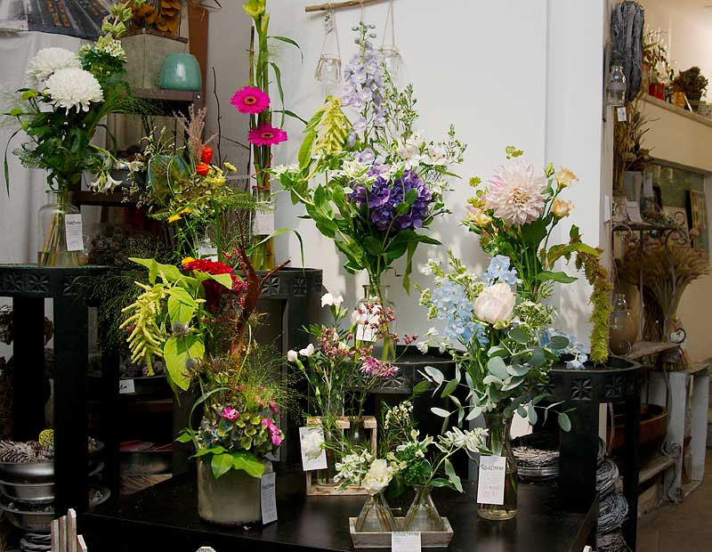 Florist in Vienna, Austria the flower shop