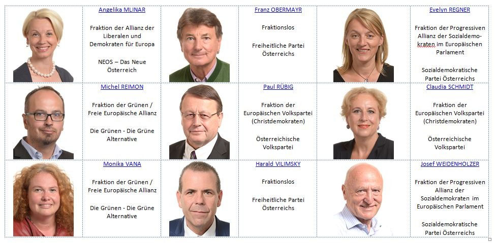 Die österreichischen im Europäischen Parlament Wir Sind