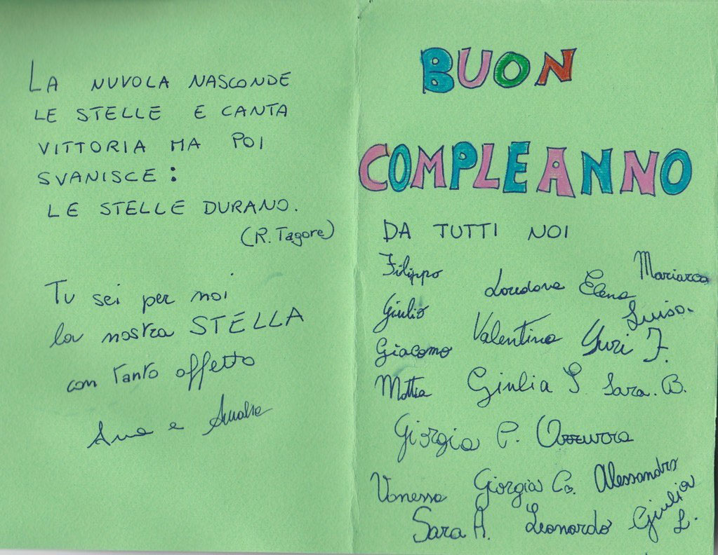 DOPO Matilde: i pensieri ricevuti dagli amichetti e da chi le ...