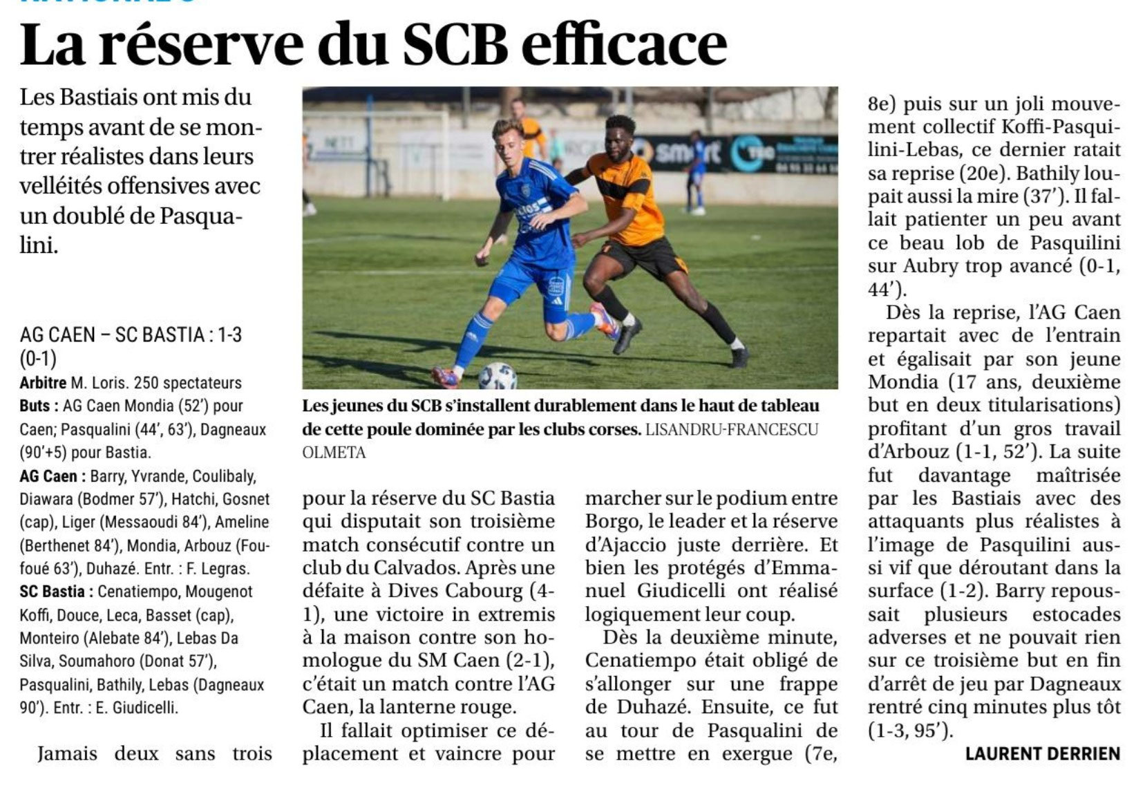 Chipz Foot – SC Bastia – N°27 Modeste – Attaquant – Saison 2010/2011