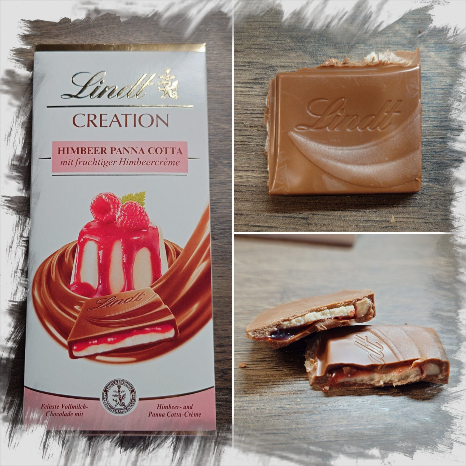 Lindt Creation Himbeer Panna Cotta - zuckerwelt im test