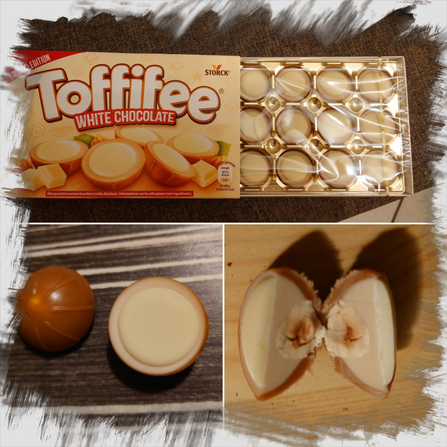 Toffifee white chocolate - zuckerwelt im test