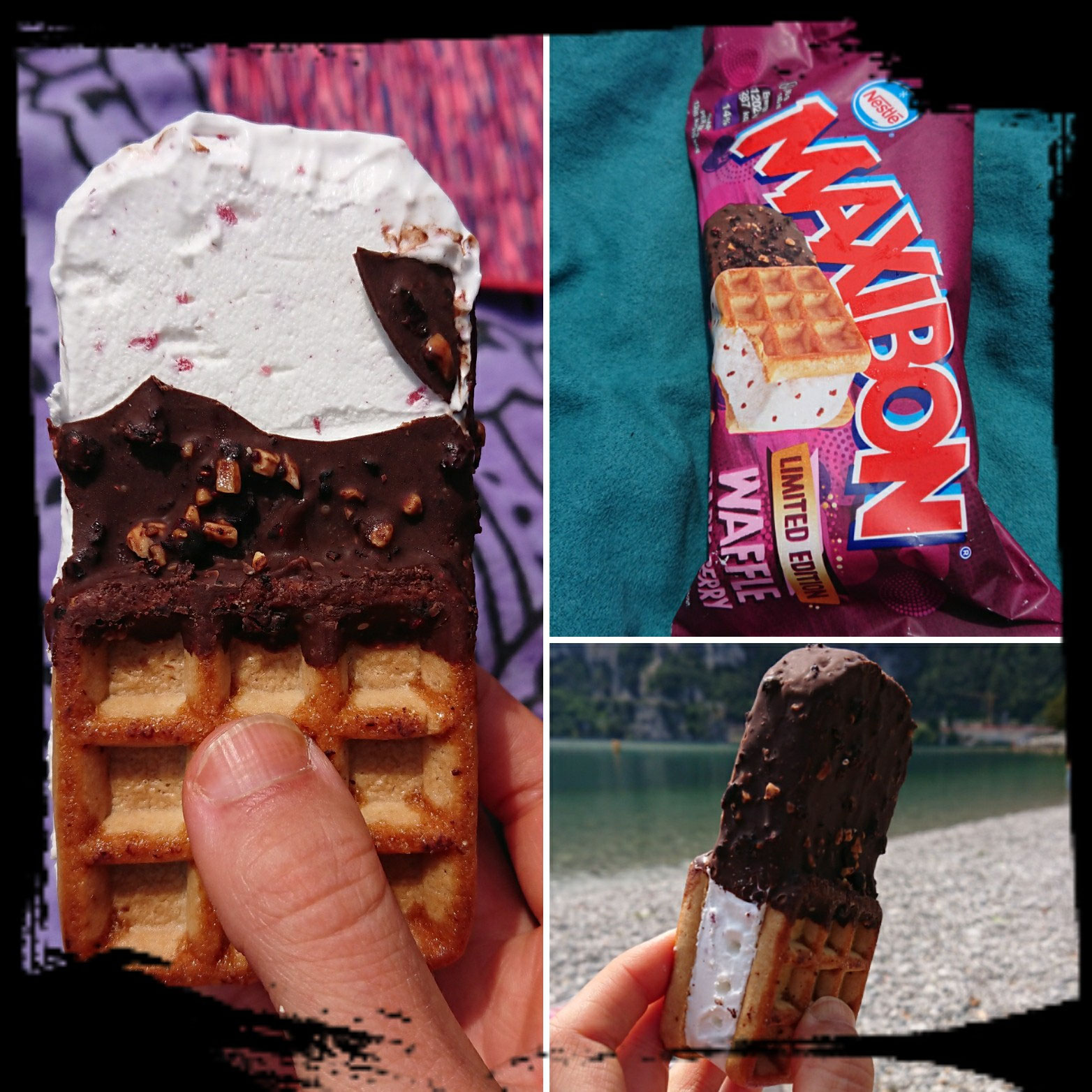 Maxibon Cereal Mix & waffle blonde caramel oder dark berry zuckerwelt