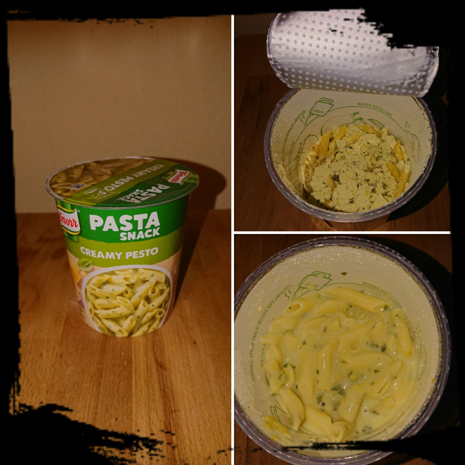 Knorr Pasta Snack Creamy Pesto zuckerwelt im test