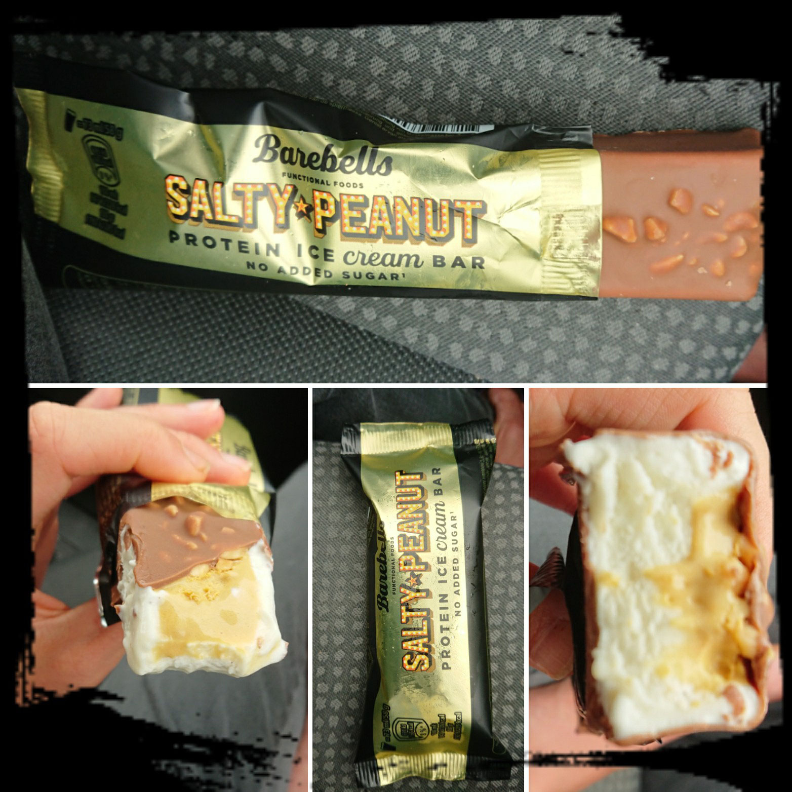 Barebells Hazelnut&Nougat und Salty Peanut Protein Ice Cream Bar