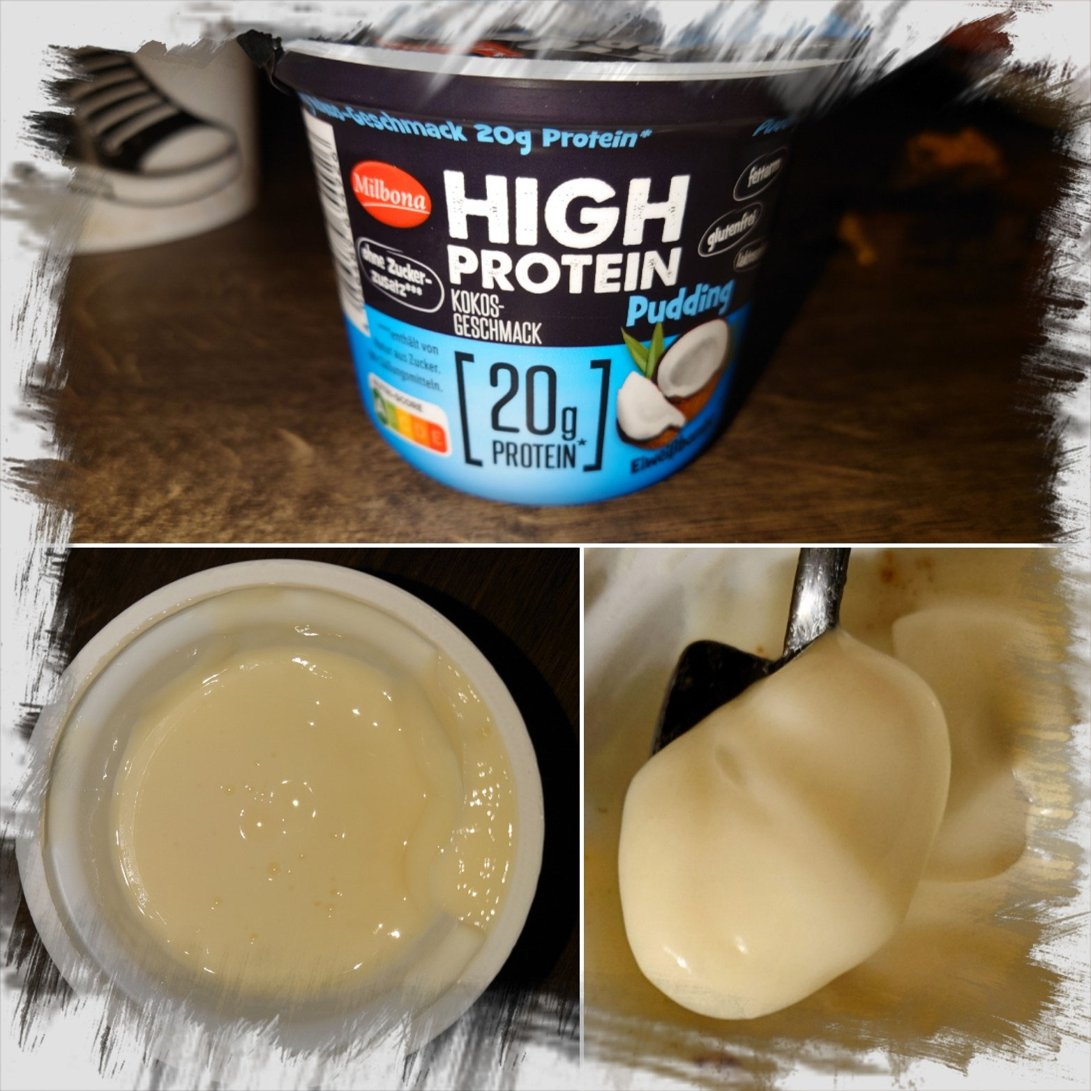 Milbona High Protein Pudding Columbian Coffee oder Kokosnuss