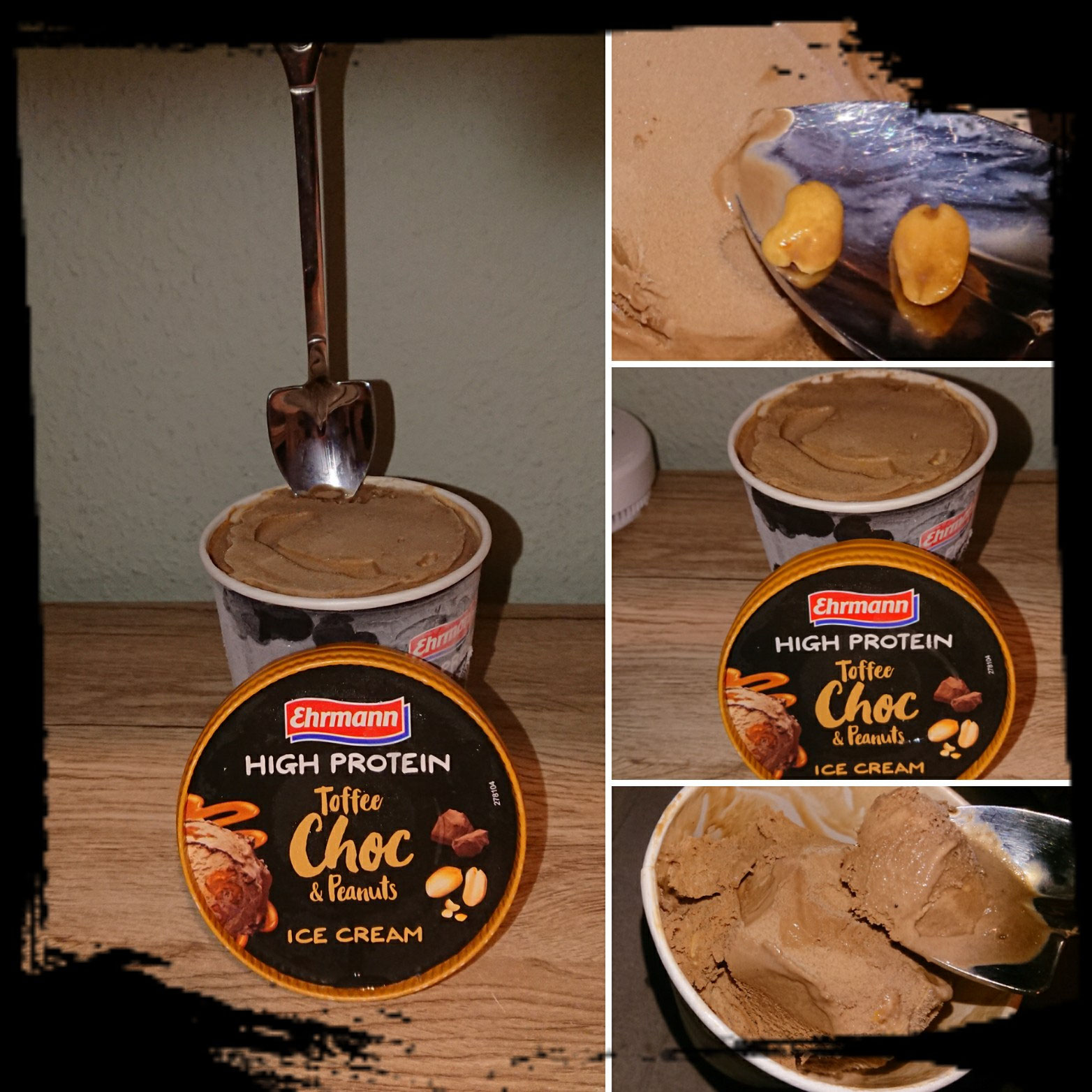Ehrmann High Protein Toffee Choc & Peanuts Ice Cream zuckerwelt im test