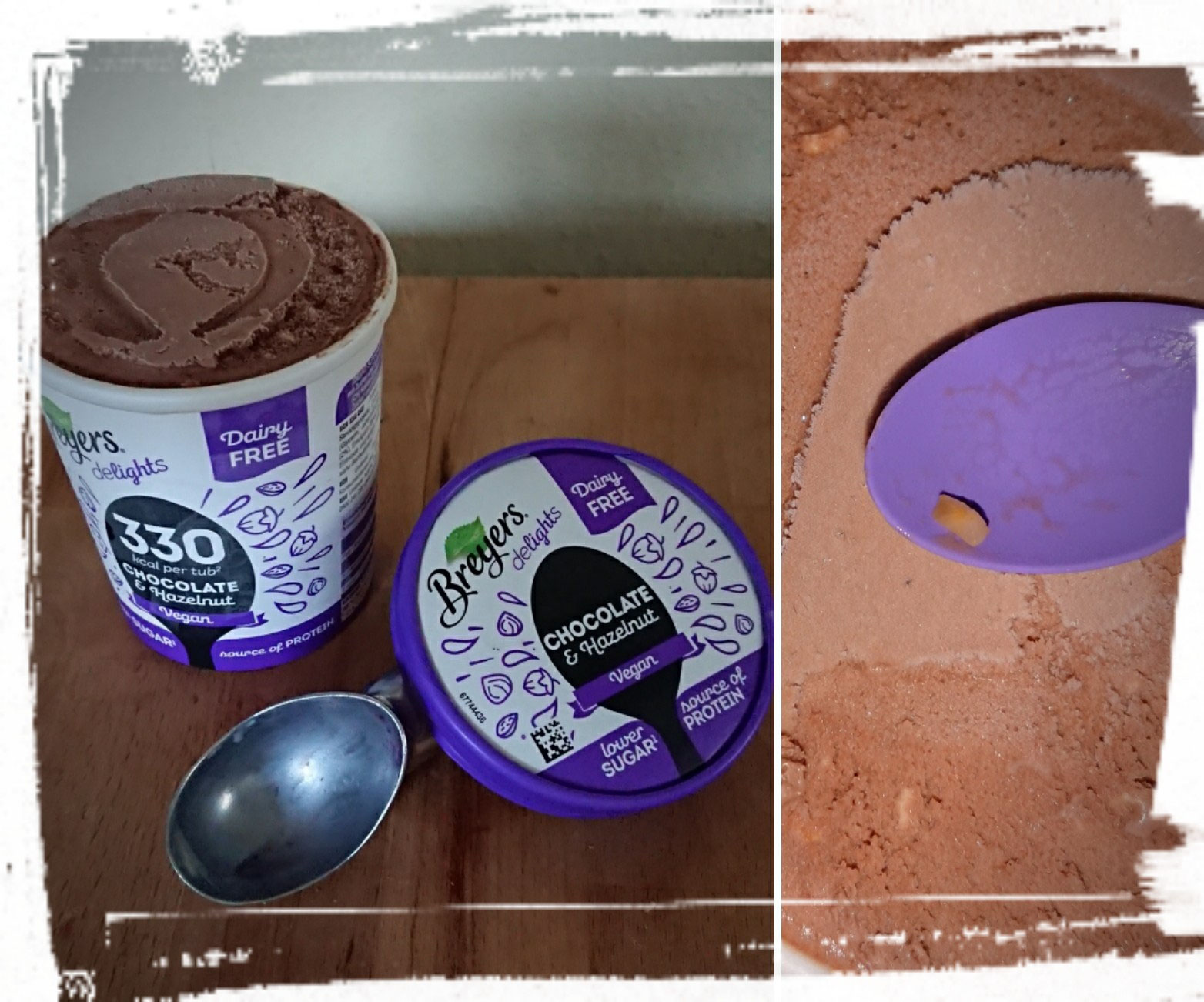 Breyers delights Chocolate & Hazelnut Vegan zuckerwelt im test