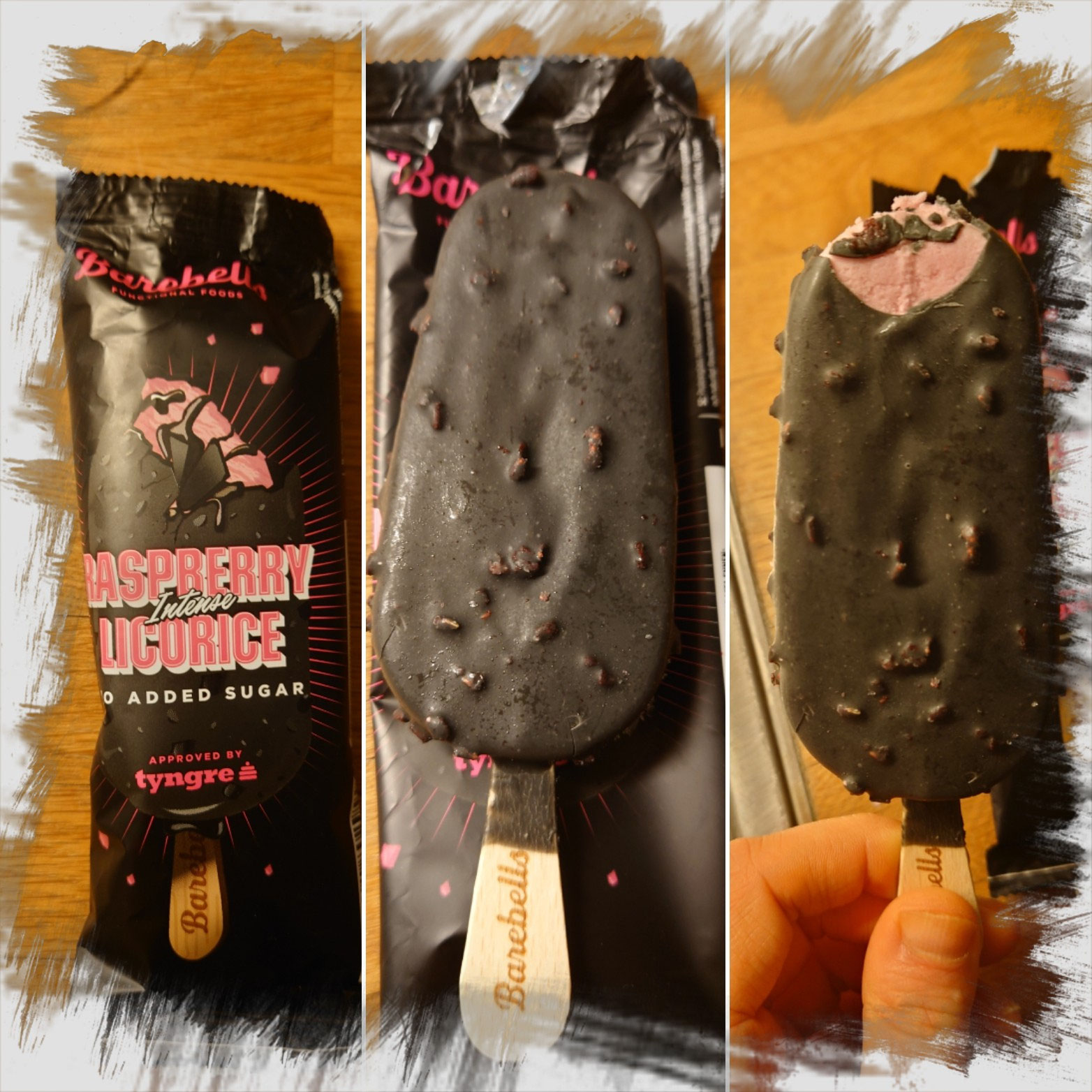 Barebells raspberry licorice ispinne zuckerwelt im test