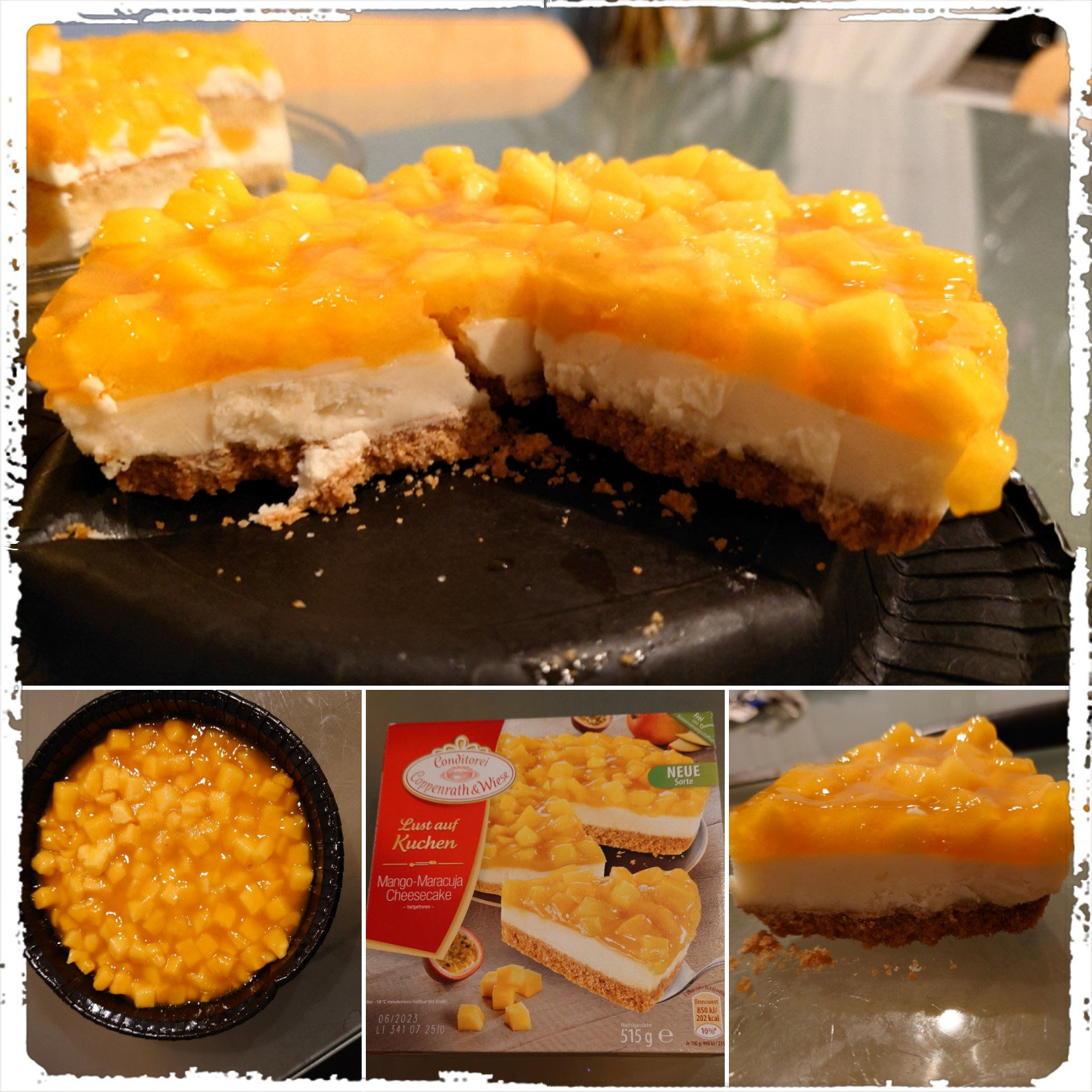 Coppenrath&amp;Wiese Lust auf Kuchen Mango-Maracuja Cheesecake - zuckerwelt ...