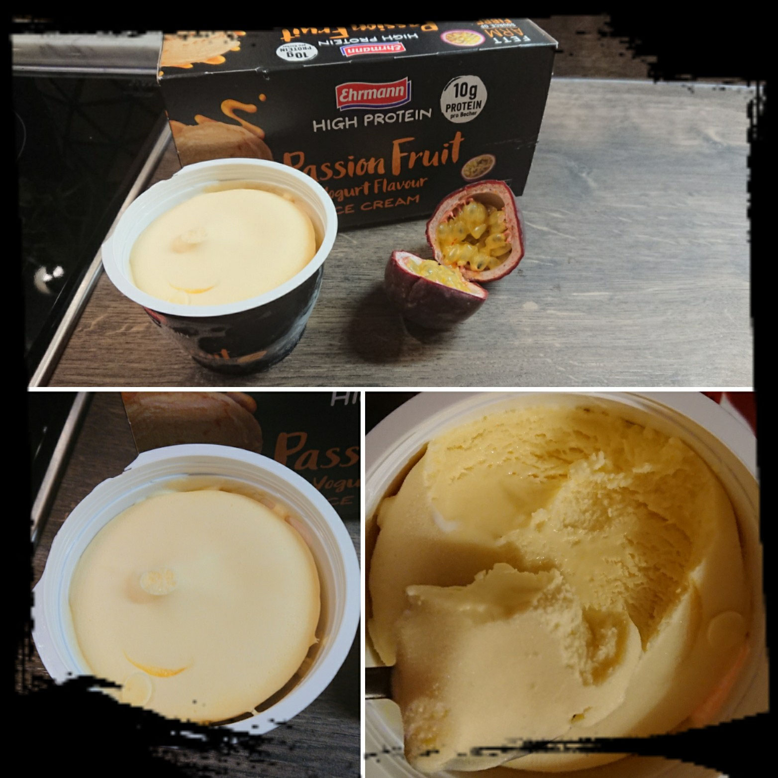 Ehrmann High Protein Yoghurt Ice Cream zuckerwelt im test