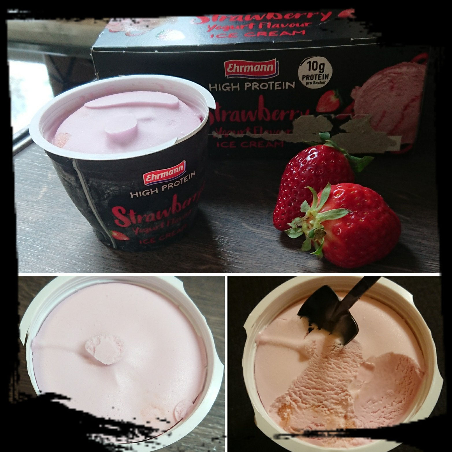 Ehrmann High Protein Yoghurt Ice Cream zuckerwelt im test