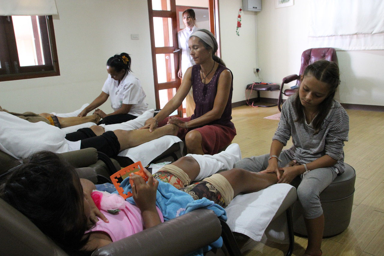 Massagevirus In Der Chetawan Health School Sichtreise