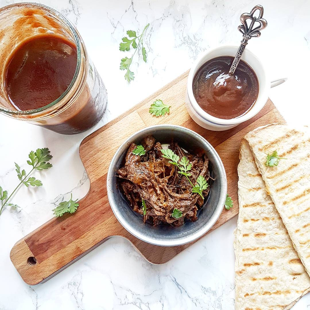 BBQ Sauce fast zuckerfrei eatwithsarah kalorienarme Rezepte