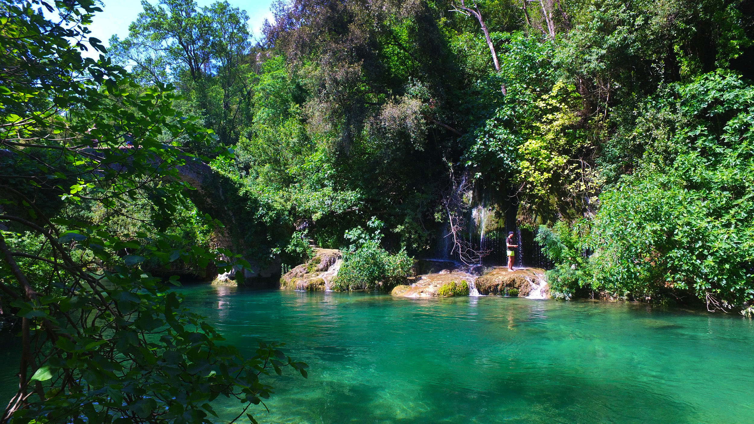 RANDONNEE DANS LES DE LA SIAGNE.