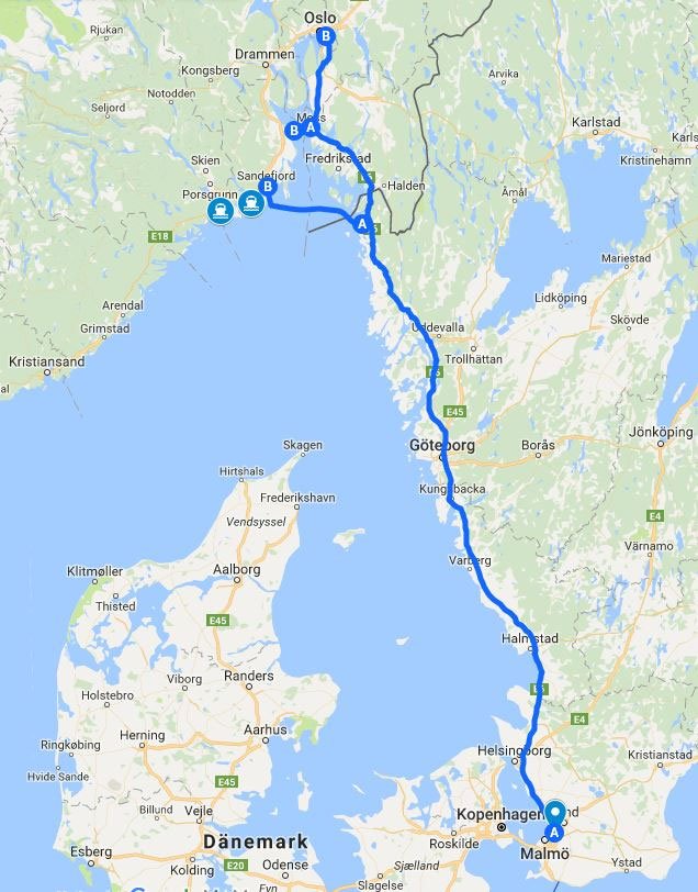 Mit Dem Auto Nach Norwegen Kosten