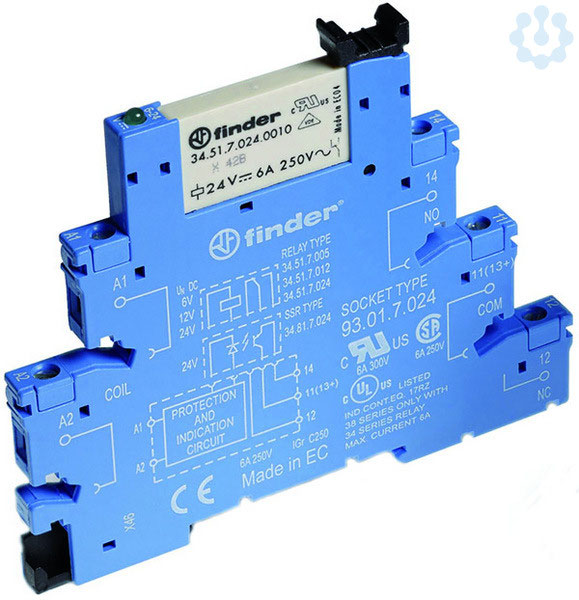 Реле finder 24v
