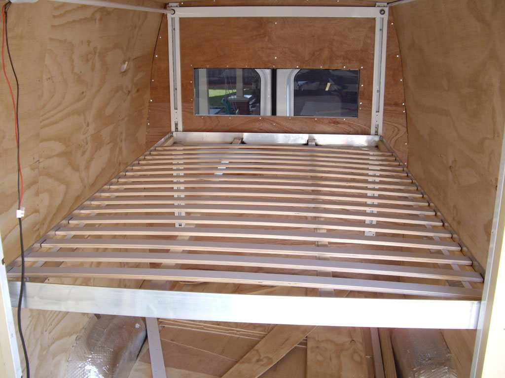 Electric Bed Hoist Stealthsprinter, Adjustable Bed Frame For Camper Van