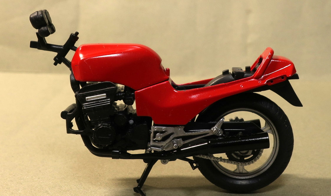 ポルシェ356A SS 製作記 ⑤隣はニンジャ。 - 1/24に夢中