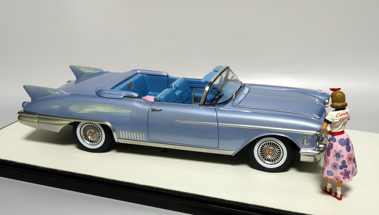 【24時間以内発送】絶版品　キャデラック　エルドラド　プラモデル 58 キャデラック エルドラド (ピンクオープン) (プラモデル