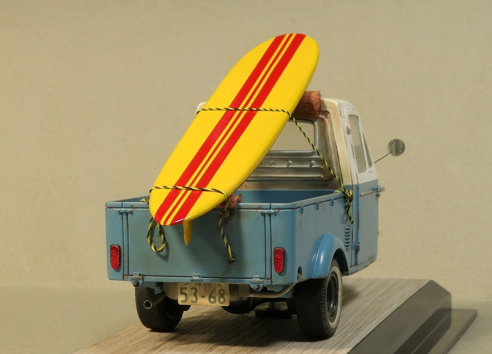 ダイハツ ミゼット 製作記 ③♪夢を～乗せて～♪ - 1/24に夢中！（模型