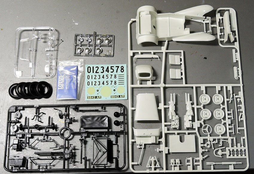 LOTUS SUPER7 製作記 ①どこをどうする? - 1/24に夢中!(模型 LOTUS SUPER7 製作記 ①どこをどうする? - 1/24に夢中!(模型
