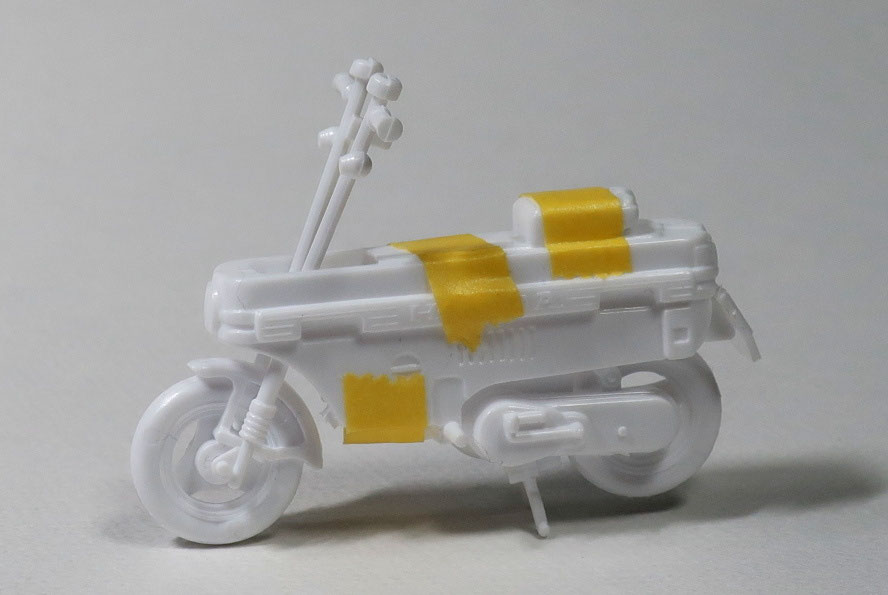 CITY TURBO 製作記 ⑤隣はモトコンポ。 - 1/24に夢中！（模型