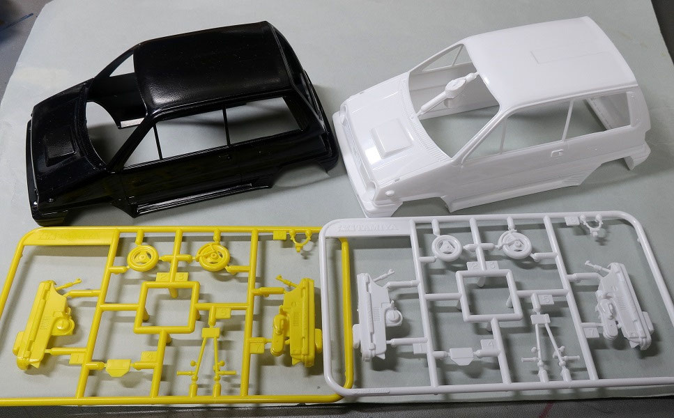 CITY TURBO 製作記 ⑤隣はモトコンポ。 - 1/24に夢中！（模型転倒虫の