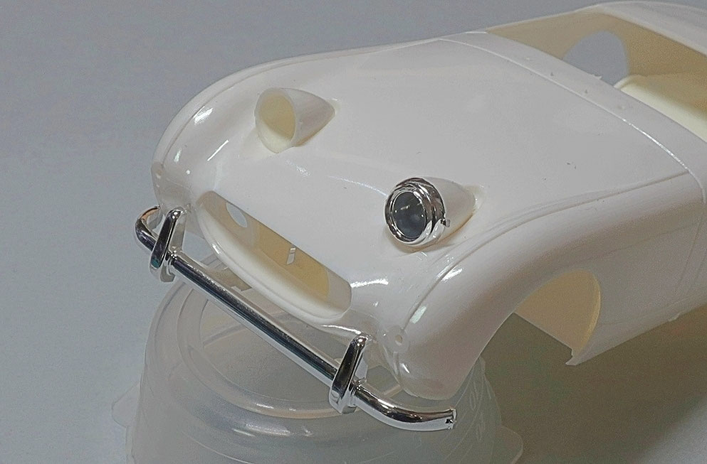 AUSTIN HEALY SPRITE Mk.1 製作記 ①仮組みと改修。 - 1/24に夢中