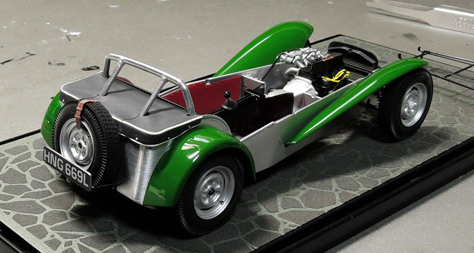 木製リアル組立モデル　ケータハムセブン 木製リアル組立モデル ケータハムセブン 木製リアル組立モデル