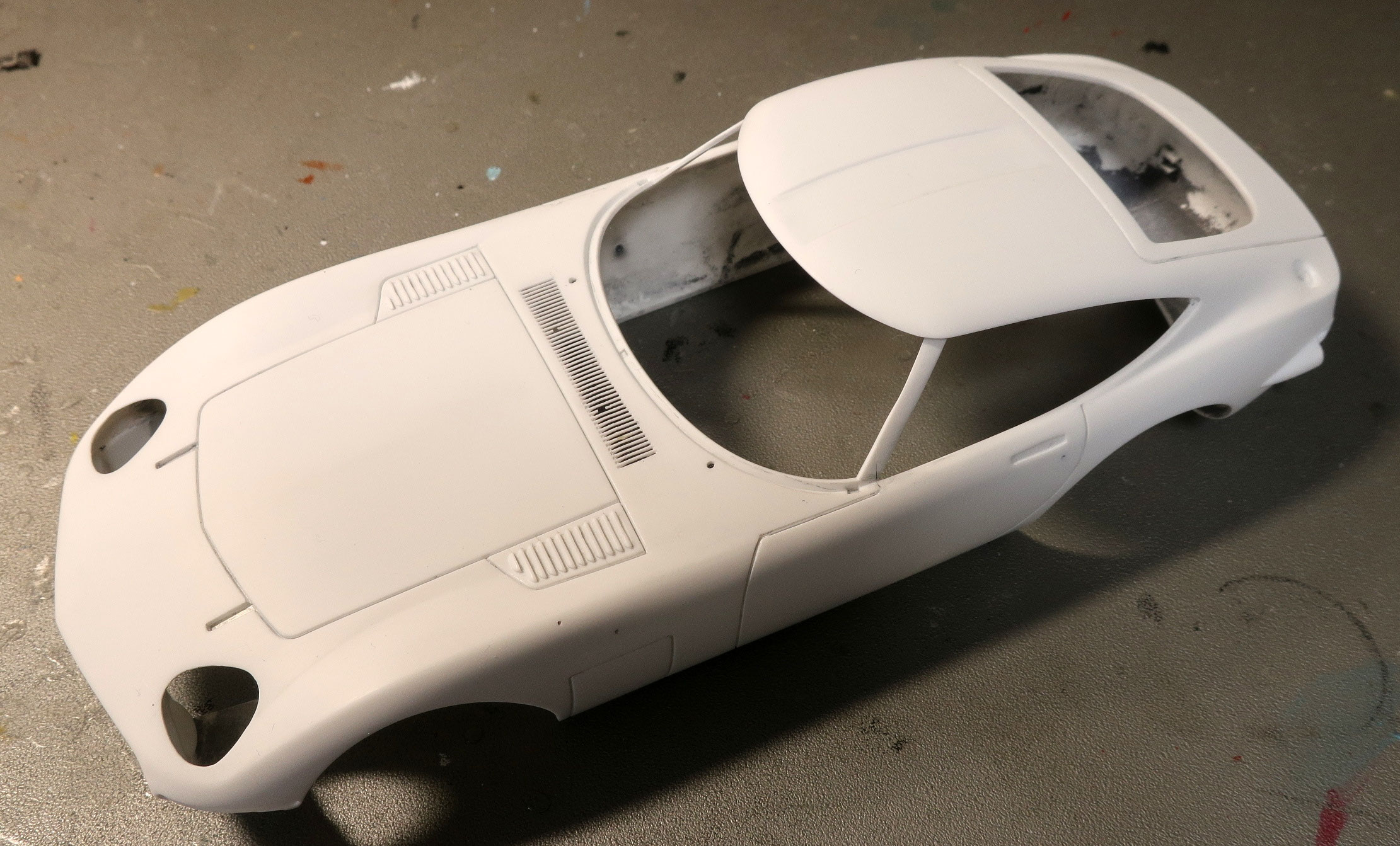 1/10トヨタ2000GTラジコンクリアーボディ ABC Hobby 1/10 Zero One