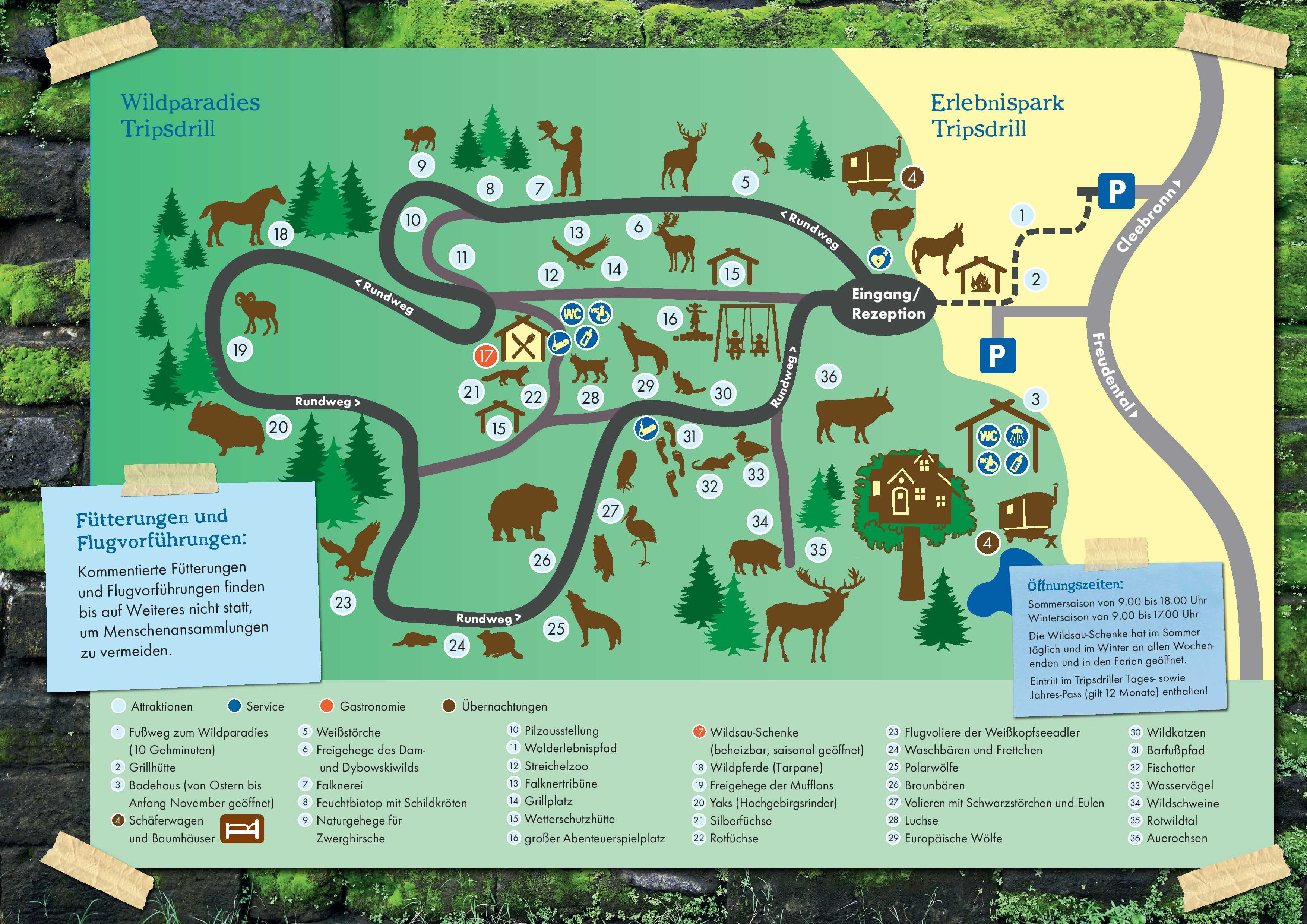 Park-Plan - Erlebnispark Tripsdrill - Parkwelt.info